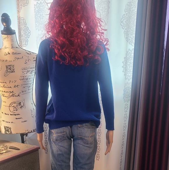 Authentic American Heritage So Villa Blue Sweater - Picture 6 of 12